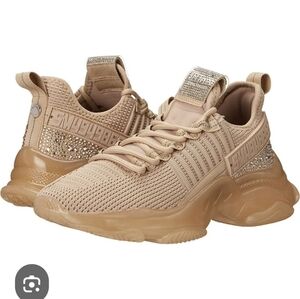 Steve Madden Maxima Sneakers with Rhinestone Accents